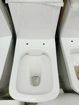 One Piece Toilet Commode Colour White Brand Available Material Ceramic Usage Single Suite Trap Type As Per Requirement S-Trap Distance 225 mm (9 - Bath Sanitation - India
