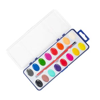 Watercolor Paint Set 16 Colors with Water Brush Pens and Drawing Pencil - Ningbo Colorswoo Art Supply Co., Ltd. - China