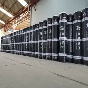 4mm Bitumious Flat Roofing Waterproof Membrane Length 10m Origin China Warranty 1 Year Model NO. CH-SA Trademark - Shandong Chenhua Waterproof Co., Ltd. - China