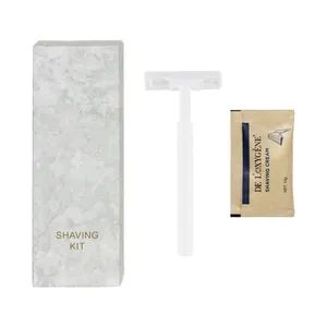 Vacation Rental High Quality Hotel Lightweight Non Slip Amenity Triple Blade Hotel Shaving Kit - Jiangsu Leju Cosmetics Co., Ltd. - China