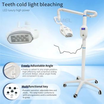 Dentist Tool High Power Movable Cold Light Laser Teeth Rotatable 30va Touch Screen Bleaching Dental Whitening LED Light - Foshan Vimel Dental Equipment Co., Ltd. - China