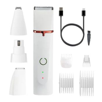 HD2050 4-in-1 Pet Grooming Kit - Electric Hair Trimmer, Clipper & Nail Grinder with 4 Blades - Colpoint Technology Limited - China