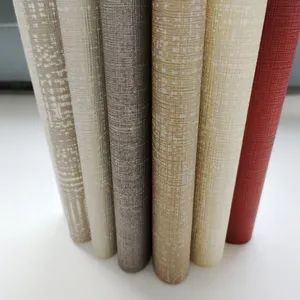 Factory Supply Modern 5 Star Hotel Project Fabric Backed Wallpaper Covering Commercial PVC Wall Cloth Vinyl Wallcovering - Suzhou Teide Inkjet Material Ltd. - China