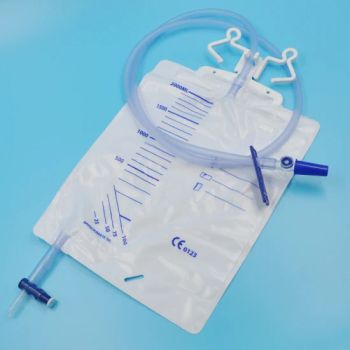 CE Certificated China Needleless Sampling Port Sterile Luxury 2000ml 2500ml 4000ml 5000ml 10000ml Close System Urine Drainage Bags - Changzhou Standard Medical Devices Co., Ltd. - China