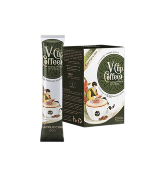 Cappuccino Instant Coffee 4 in 1 Packing in Box 16 sticks x 20g/Stick From Vietnam High Quality Wholesale and Customized Product - MY VIET INTERNATIONAL GROUP JOINT STOCK COMPANY - Vietnam