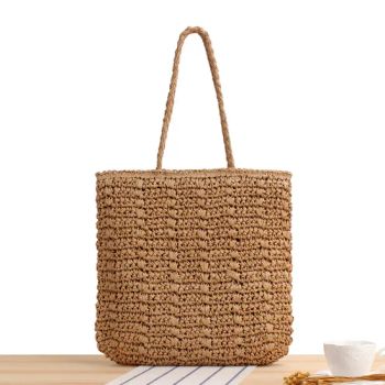 Straw Bags for Women Summer Beach Woven Tote Hobo Handbag Casual Straw Shoulder Bags for Travel Vocation - Guangzhou Wangjia Leatherware Co., Ltd. - China