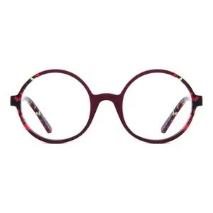 Boa-1177 High Quality Circular Optical Acetate Eyewear Circular Eyeglass Frames - Shenzhen Urfeng Industrial Co., Ltd. - China