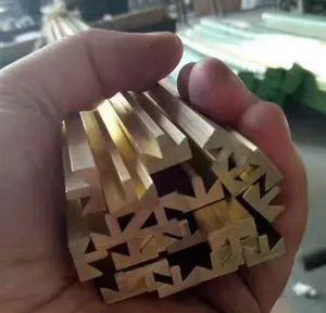 Modern Copper Type Special-Shaped Brass Metal Small Size Extruded Profile - BONA SPECIAL STEEL LIMITED - China