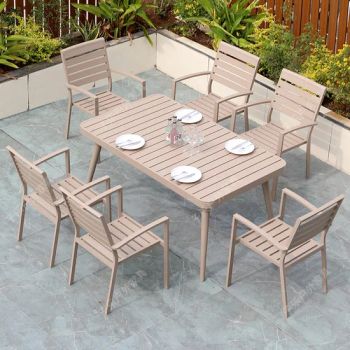 High Quality Outdoor Aluminum Alloy Outdoor Coffee Garden Tables and Chairs Set - Foshan Patio Export and Import Co., Ltd - China