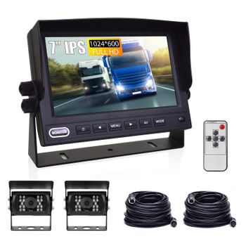 7 inch IPS Reverse Camera and Monitor System - SHENZHEN ENRUIGE TECHNOLOGY CO LTD - China