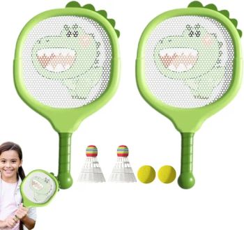 Wholesale Toy Badminton and Tennis Rackets for Kids with Accessories Kids Outdoor Sports Badminton Rackets Set Kids Tennis Racket for Children Toys - Shantou Shengxinda Toy Co., Ltd. - China