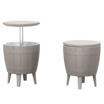 37L/9.8 Gal Outdoor Poolside Cooler Box Outdoor Cooler Bar Beer and Wine Ice Bucket Table - Hangzhou Cheers Technology Co., Limited - China