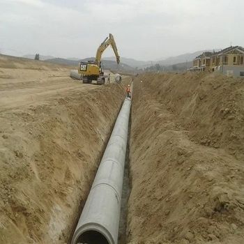 Drainage Pipeline Construction Service Pipeline Type Water - V Groups - India
