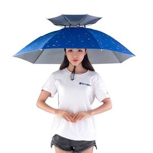 Surprise Price Folding Adjustable Hands Free Fishing Gardening Golf Sunshade Outdoor Umbrella - GOOD SELLER CO., LTD - China