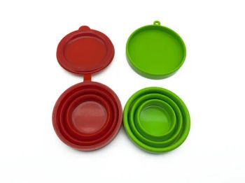 Wholesale Foldable Portable Pet Food Feeder Water Bowls Travel Feeding Collapsable Silicone Dog Bowls - Xiamen Neway Rubber & Plastic Products Co., Ltd. - China