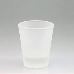 Wholesale 1.5oz Frosted Shot Glass Sublimation Blank Bullest Glass for Whiskey - Xiamen Rising Chance Co., Ltd. - China