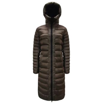 Custom ODM Designer Womens Ladies New Fashion Winter Plus Black Long Luxury PRO Heavy 90% Goose Down Puffer Jackets and Coats - Fuzhou Pinchen Garment Co., Ltd. - China