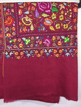 Pashmina shawls Texture Butter-soft Crafting Duration 3 Years Packaging per pcs in polybag Insulation Property Excellent - AV COLLECTIONS - India