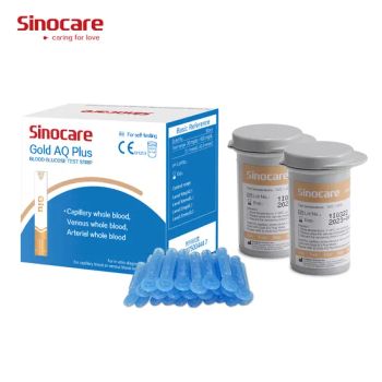 Sinocare Blood Glucose Meter Test Blood Glucose Meter Glucometer Test Strips Sugar Monitor for Diabetes Sale Customized Logo Power Battery - Changsha Sinocare Inc. - China
