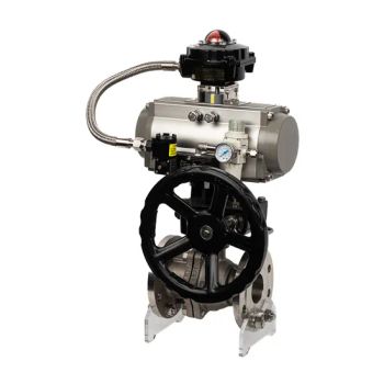 at Series Double Acting and Spring Return Pneumatic Actuator for Rotary Valves - Zhitai Technology Group Co., Ltd. - China