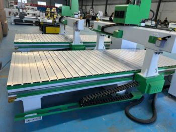 Wood Working Machinery Advertisement 9kw Hqd Swing Head 10 Tools Atc Wood CNC Router for EVA Foam Acrylic MDF Furniture Cabinet Carving Milling - Jinan Chanke Mechanical Equipment Co., Ltd. - China