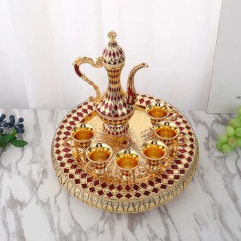 Wine Pot Tray Set, Tea and Coffee Cup Drinking Set Model NO. AA Size Custom Size Certification FDA Color Custom Color Printing No - Henan Changyimei Wedding Supplies Manufacturing Co., Ltd. - China
