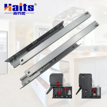 Cabinet Hardware Undermount Soft Close Drawer Slides China Wholesale Factory - JIANGMEN TI HOUSE CO.,LTD - China