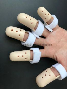 Orthopedic Medical Supplier Finger Splint Color Beige Origin China Condition New Material Plastic Specification 50g Tilted - Shijiazhuang Wonderfu Rehabilitation Device Technology Co., Ltd. - China