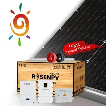 Hybrid Solar System 12kw 15kw Solar System Price Energy Solar Power Systems - Rosenpv Solar Energy Co., Ltd. - China