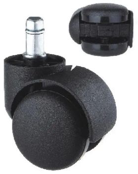 Brake Function PU Caster for Office Swivel Chairs Origin China Warranty 3 Years Specification 50mm Model NO. CT50-201BT Transport Package Carton - MAC Chairs And Components Co., Ltd. - China