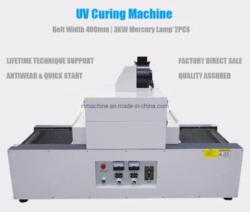 Desktop Conveyor Belt Ultraviolet UV Curing Machine Circuit Board UV Glue Hardening Special Dual Mercury Lamps Desktop UV Curing Machine - Dongguan RealTech Machinery Equipment Co., Ltd. - China