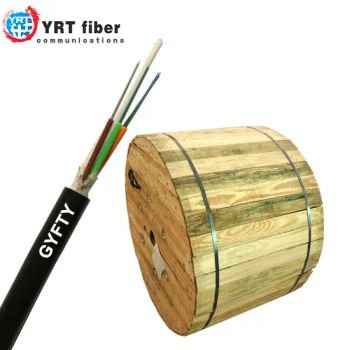 Outdoor Non-Metallic Strength Member Loose Tube Optical Fiber Cable GYFTY - PUYANG YRT COMMUNICATIONS TECH CO., LTD. - China