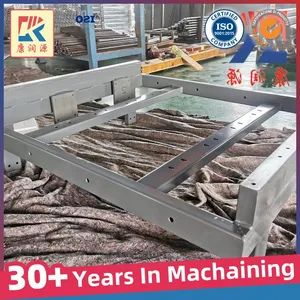 Chinese Customized Cheap Metal Sheet Metal Fabrication Welded Sheet Metal Machining Frame Steel Welding Service Laser Cutting Flame Cutting Supplier - Qingdao Conringwon Automation Technology Co., Ltd. - China
