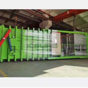 2000kg Per Cycle Fruit Vegetable Processing Machines Lettuce Vacuum Cooler - Shenzhen Iceups Refrigeration Equipment Co., Ltd. - China