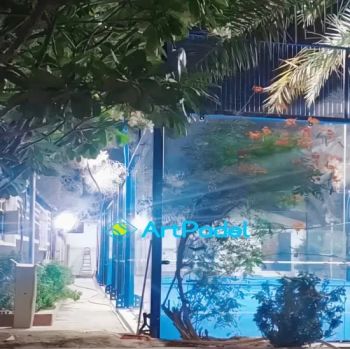 Panoramic Paddle Court Professional Tennis Court Equipment - Factory Direct Outdoor Price! - QINGDAO CHANGZHOU PLASTIC INDUSTRY CO., LTD. - China
