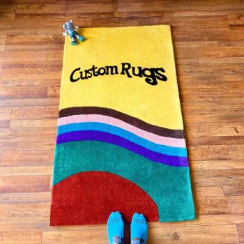 Design Logo Character Anime Cartoon Design Floor Carpets Wool Handmade Tufted Area Rugs for Living Room - Gongyi Miracle Trading Co., Ltd. - China