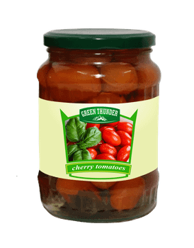 Pickled cherry tomatoes  Shelf Life 2 years Certification HACCP Brand Name Green Thunder or Customers’ private - GREEN THUNDER EXIM COMPANY LIMITED  - Vietnam
