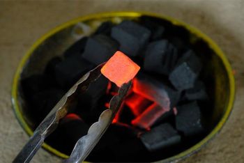 Charcoal briquette premium  Material 100% Charcoal Shape Finger/hexa/cube Brand Name Suma briket - Pt aneka rempah rempah  - Indonesia