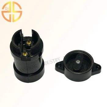 25A 500V Fireproof Plastic Lamp Socket with E27 Light Holder for LED Bulbs - Fuzhou Sansheng Industry and Trade Co., Ltd. - China