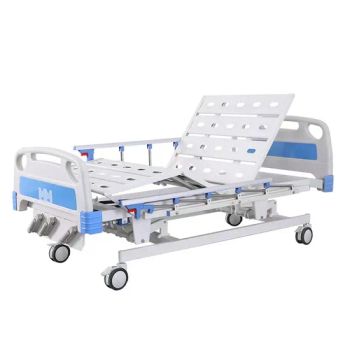 Function Patient Care Nursing Medical Bed Electric Hill ROM Hospital Beds Manual Single Rock Beds Medial Bed - Hebei Renjie Medical Technology Co., Ltd. - China