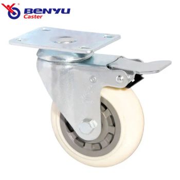 2.5" 3" 3.5" 4" 5" High Quality Industrial Furniture Swivel Caster with Brake - Benyu Casters & Wheels Co., Ltd. - China