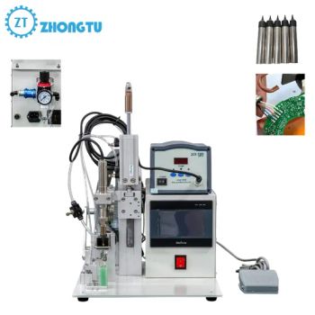 High Efficient Semi Automatic USB Cable Wire Soldering Machine for Aviation Plug Soldering Machine - Shenzhen Zhongtu Automation Technology Co., Ltd. - China