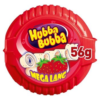 Best Price HUBBA-BUBBA-GUM-STRAWBERRY-MEGA-LONG-56GM Grade Top Type Bubble Gum Max. Moisture (%) -  CALIPSO POLSKA SP Z OO  - Poland