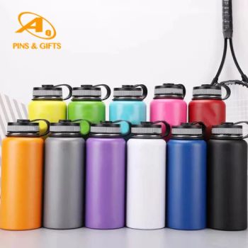New Design Eco-Friendly Water Bottle Bento Box for Hot and Cold Drinks Insulated 2021 Reusable Cup Stainless Steel Vacuum Flasks Thermos - Dongguan AQ PINS&GIFTS CO.,LTD - China