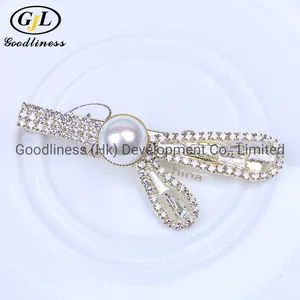 Bling Rhinestone Crystal Duck Bill Hair Clips Fashion Hair Accessories - Longyuan (Guangzhou) Industrial Development Co., Ltd. - China