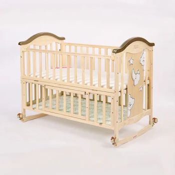Wholesale Kids Furniture Newborn White Foldable Baby Crib Swing Swing Origin China Style Modern Condition New Folded - Hefei Craft Child Product Co., Ltd. - China
