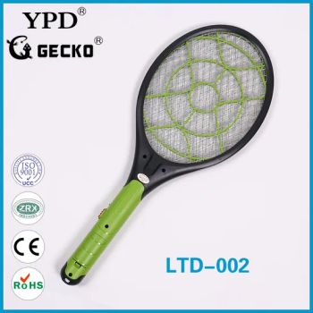 Plastic Electric Mosquito Swatter, PVC Packaging Design Regular Trademark GECKO Model NO. LTD-002 HS Code 8543709990 Type Electric - YIWU LITIAN ELECTRICAL APPLIANCE CO., LTD. - China