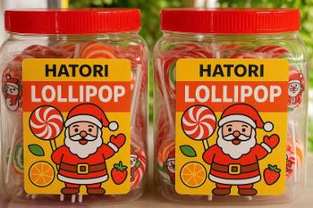 Mixed Fruit Lollipop Candy - OEM Available Taste Sweet Appearance Colorful Weight Per Piece 14 ± 2g Flavor Strawberry, Orange, Apple, - HATORI IMPORT EXPORT COMPANY LIMITED - Vietnam