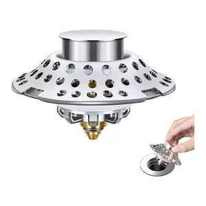 Factory Supply Bathroom Shower Odor-Resistant Brushed Nickel Finish Stainless Steel Brass Linear Floor Bathroom Shower Floor Pop up Sink Drains From China - Qingyuan Xingxiang Hardware Products Co., Ltd - China
