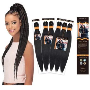 Free Sample Synthetic Pre Stretched Yaki Ombre Braiding Hair for Wholesale Braid Synthetic Hair Extension - Xuchang Fuze Trading Co., Ltd. - China